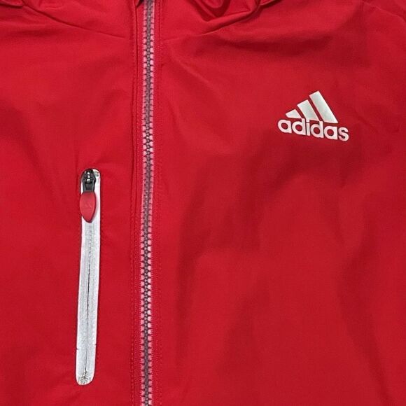 Adidas Red Windstopper Formotion Windbreaker Jacket Sz M - Picture 6 of 11
